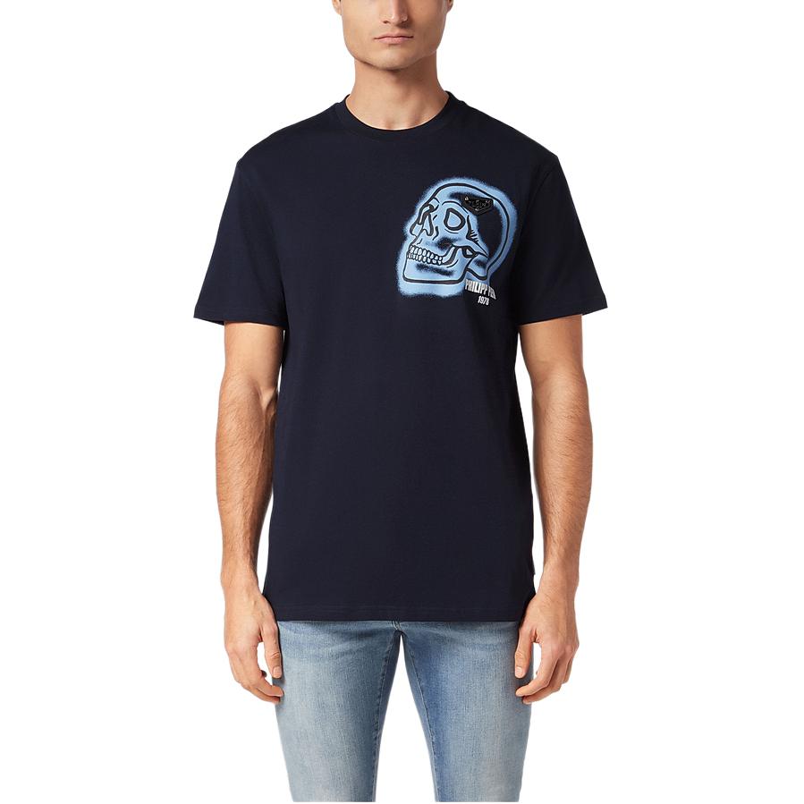 Philipp Plein Skull-print round-neck T-shirt LADC-MTK8550-PJY002N_24