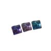 10pcs Starry Sky Water Ripple Glitter Powder Square Patch Diy Resin Earrings Hairpin Mobile Phone Case Material