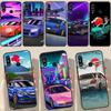 Tokyo JDM Drift Sports Car Cover For Huawei P30 Pro P50 P20 P40 Lite P Smart 2021 Nova 5T Case For Honor 50 8X 10i