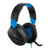 Turtle Beach Gaming Headset Lightweight 230g Headphones PS5 PS4 Switch Xbox Smartphone Wired 3.5mm Flip Mute Microphone Recon 70 Black Blue