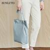 Tote Shoulder Large PC Shock Shoulder M Sky Blue [SUNLUTO] Bag, Women's, Bag, Waterproof, Handbag, Capacity, Bag, Absorption, 2-Way, Bag, Plain,