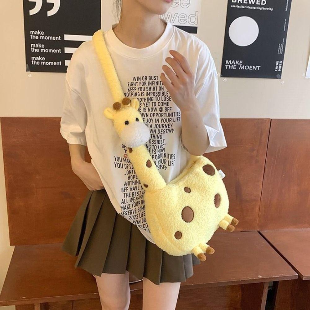 Shoulder Bags Cartoon Doll Shoulder Bag Korean Version Handbag Kawaii Coin Purses Girls