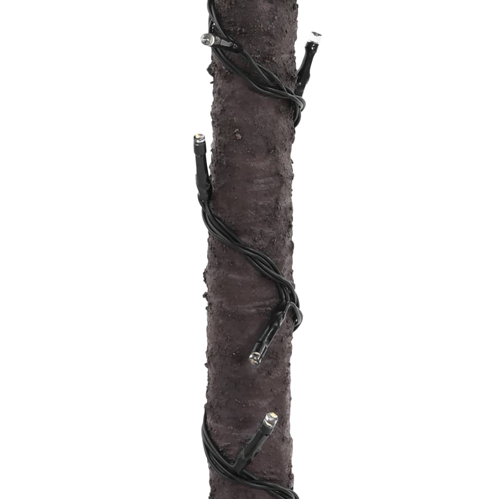 Vidaxl Palma Z Oświetleniem, 252 Ciepłe Białe Led, 400 Cm
