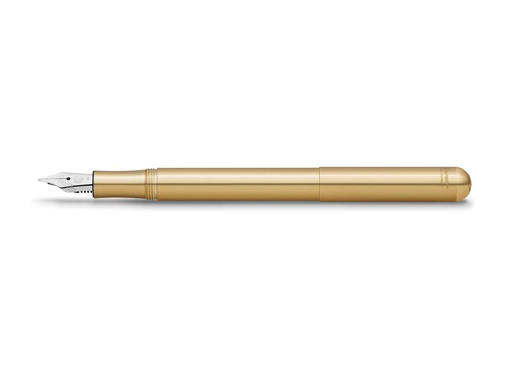 Kaweco Kaweco Fountain Pen F Fine Point Lilliput Eco Brass Regular Imported Product LIFF-ECOBR