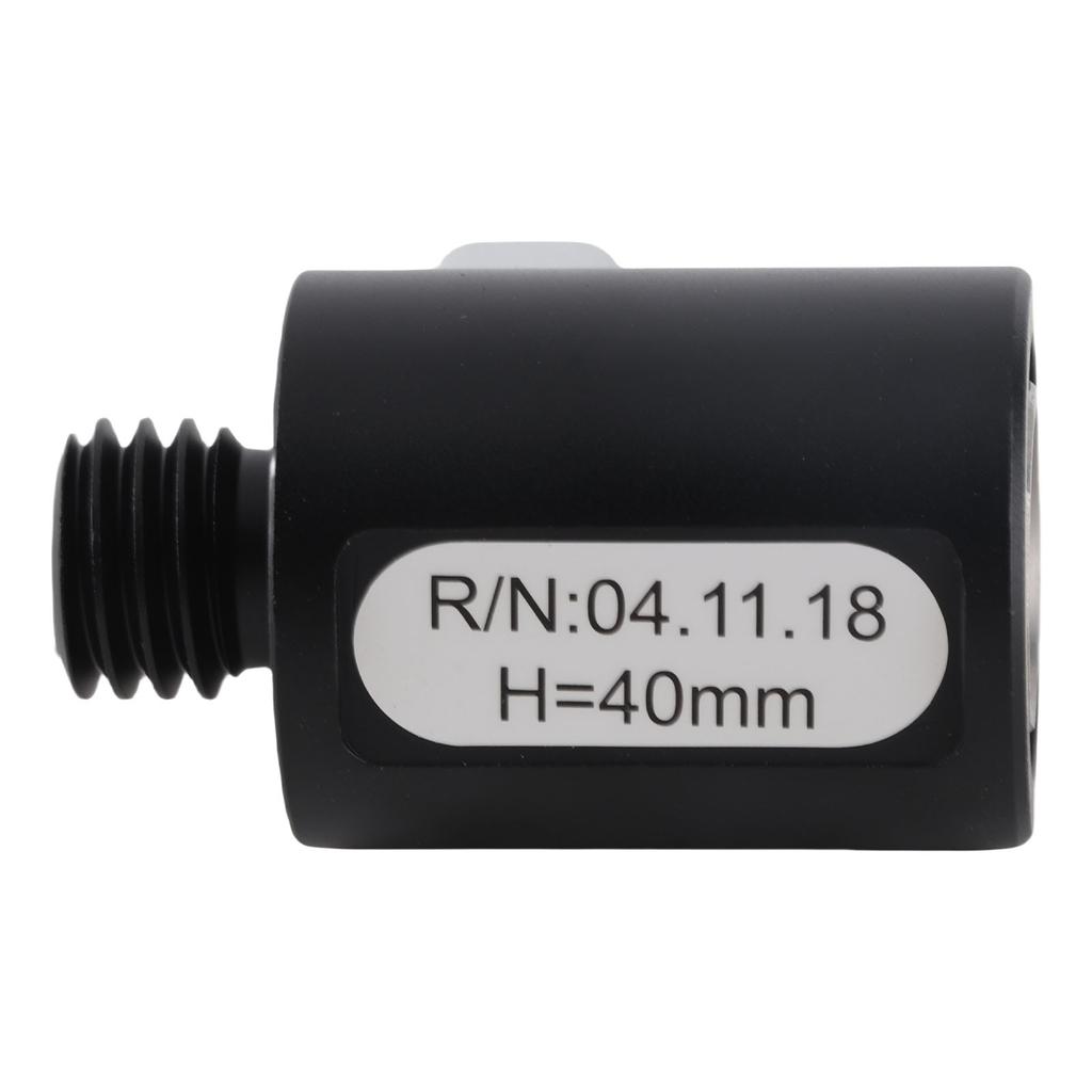 Surveying Pole Adapter 5 8inx11 Thread 40mm Length Aluminium Alloy GPS Quick Release Adapter