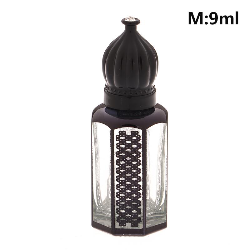 6/9/12 мл портативные стеклянные флаконы с роликами для эфирных масел арабские золотые многоразовые флаконы для духов пустые контейнеры с роликовыми шариками