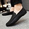 Men's Loafers 2024 Spring Autumn Fashion Shoes Men Classic Brand High Quality Leather Comfy Drive Shoes Boat Casual Shoes