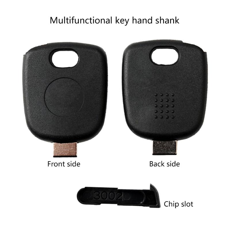 Shell Housing Blade Transponder Car Key Case Shell With Key Blade Universal Automotive Spare Kits Quick Installation