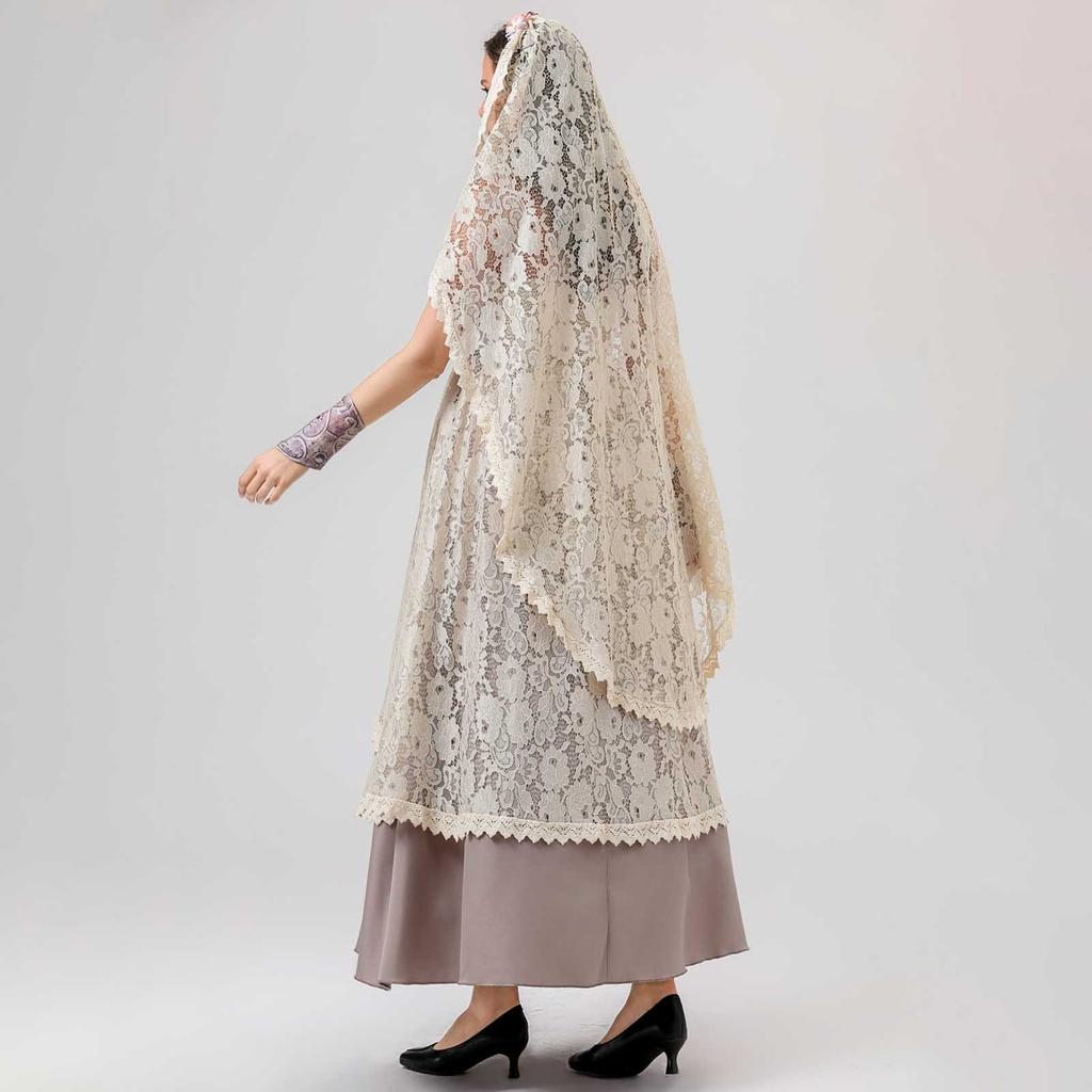 Ladies Vintage Dress Up Costume Abaya Dress Fancy Dress Party Cosplay Costume