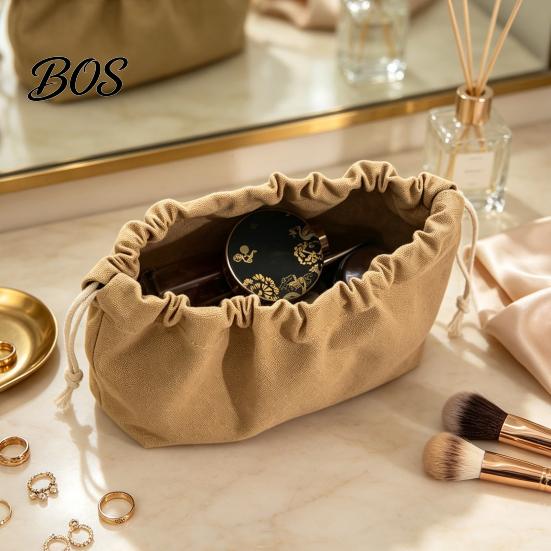 Multi Purpose Storage Container Canvas Drawstring Bag, Heavy Duty Reusable Organizing Large Opening Bag Pouch, Dust-proof Durable for Outdoor