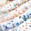 1Roll/bag Undersea Scenery Landscaping Tape DIY Handbook Decoration Scrapbook Phone Case Calendar Sticker