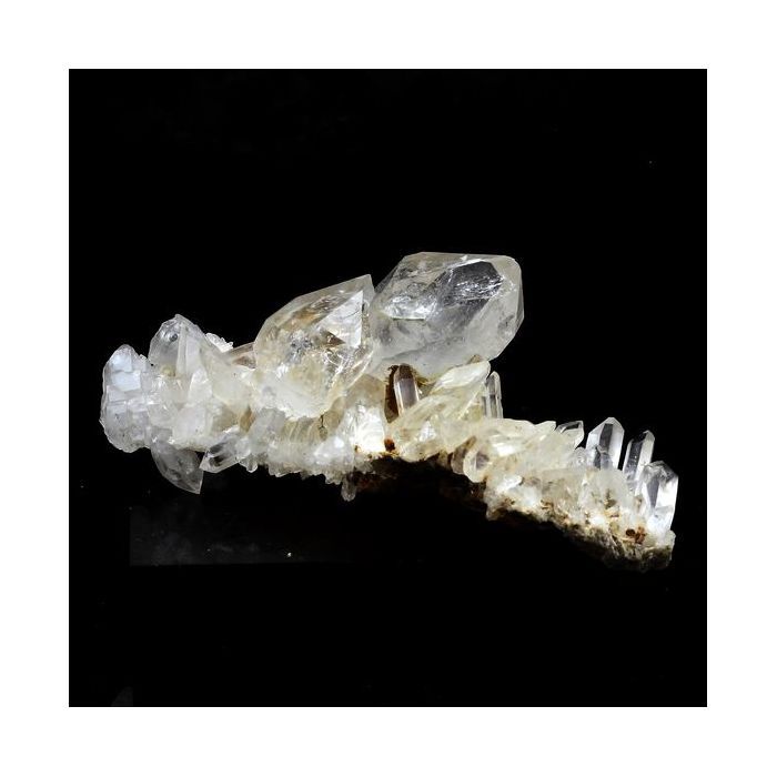 Pierres et Minéraux. Quartz Sceptre avec bulle. 202.5 ct. Clavans, Bourg d'Oisans, France.