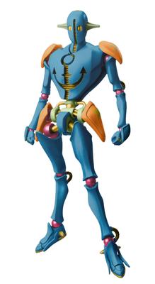 Medicos Entertainment Super Action Statue Bizarre Adventure Часть 8 Wet Примерно 160 мм ПВХ АБС Нейлон Окрашенная Подвижная Фигурка "JoJolion" JoJo's