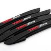 QDJ1  4Pcs Car Door Edge Anti-collision Strips Bumper Trim Sticker Accessories For Toyota Rav4 Corolla Chr Yaris Camry Cross Auris TRD