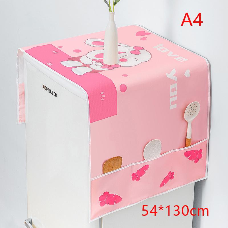 Чехол для стиральной машины холодильника, тканевый чехол от пыли, маслостойкий чехол для хранения вещей в доме, чехол для холодильника, полотенце