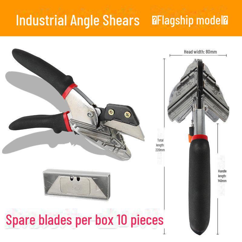 Многофункциональные ножницы с углом 45 градусов и складные клещи электрика с углом 90 градусов для деревообработки и облицовки кромок