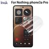 Для Nothing Phone 3a Pro 5G Стекло IMAK Гидрогелевая пленка 4-го поколения Полное покрытие Защитное стекло