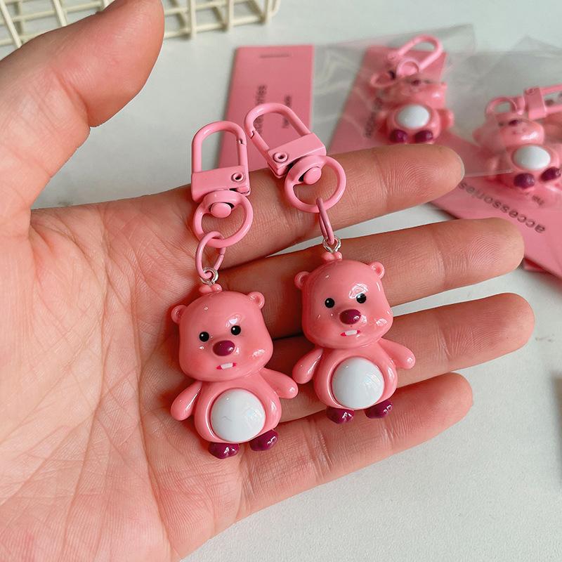 Кулон на сумку Мультяшные DIY аксессуары Zanmang Loopy Аниме Кавайные Числовые аксессуары Брелок Loopy Модель Игрушка