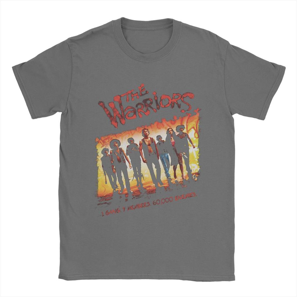 Novelty The Warriors One Gang TShirt for Unisex Crewneck Pure Cotton T Shirts Short Sleeve Tees Graphic Tops