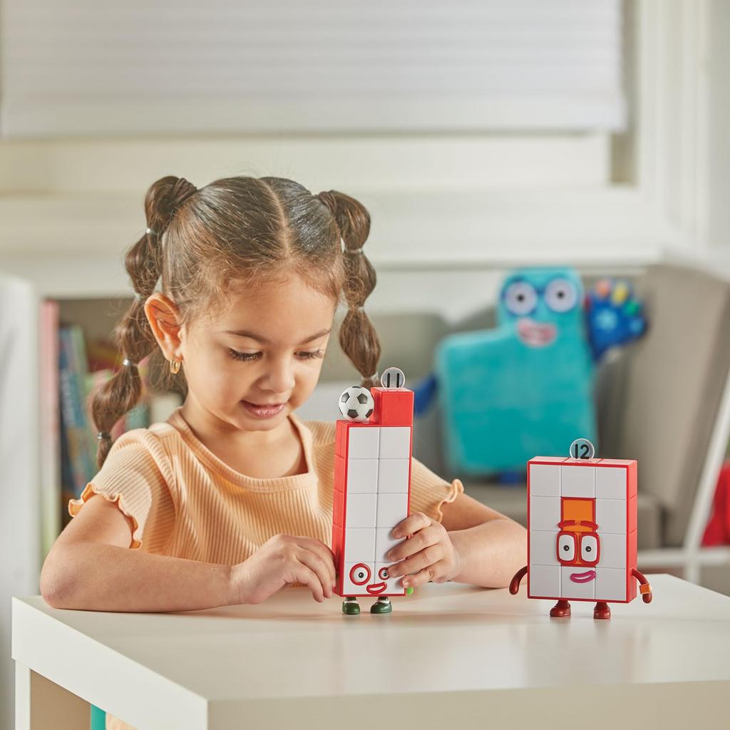 Numberblocks Numberblocks Друзья 11 12 Фигурки персонажей 3 штуки 96924 Аутентичные &