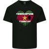 Love Suriname Flag Suriname Day Football Unisexs Light Cotton TShirt