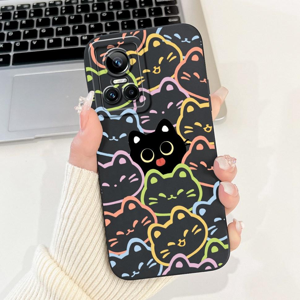 Чехол для телефона Realme GT Neo 3 Чехол RMX3561 RMX3560 Уникальный узор Чехлы Мягкий ТПУ Fundas Для Realme GT Neo 3 Neo3 5G Задняя крышка