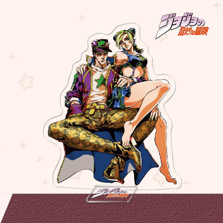 JoJo's Bizarre Adventure Анимационные Комиксы Периферийные Игрушки JOJO Дио Акриловый Настольный Стенд Аниме Фигурка Действия Модель Коллекция