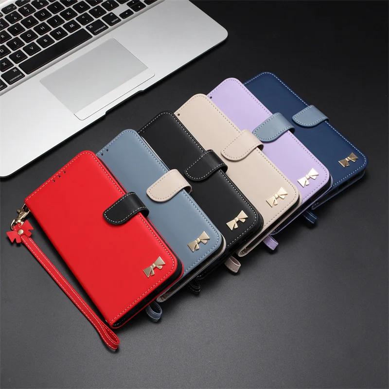 Кожаный чехол-книжка для телефона XiaoMi Poco F7 Ultra F6 X5 X6 X7 Mi F7 Pro M7 M6 Pro 5G C75 C65 C55 Модный кошелек Чехол-сумка для карт
