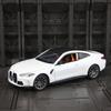 CCA 1:23 simulation BMW M4 G82 alloy car model ornament collection, doors and hood can be opened, steering and sliding ornament