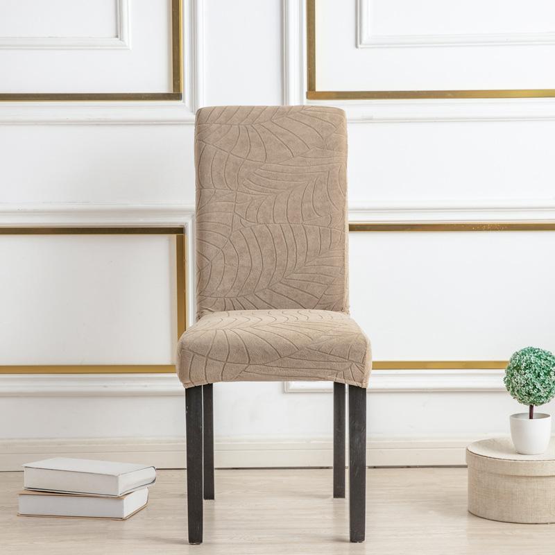 Водонепроницаемый жаккардовый чехол на кресло с крупным листом, эластичный получехол на диван для отеля, дома, офиса, защитник компьютерного кресла