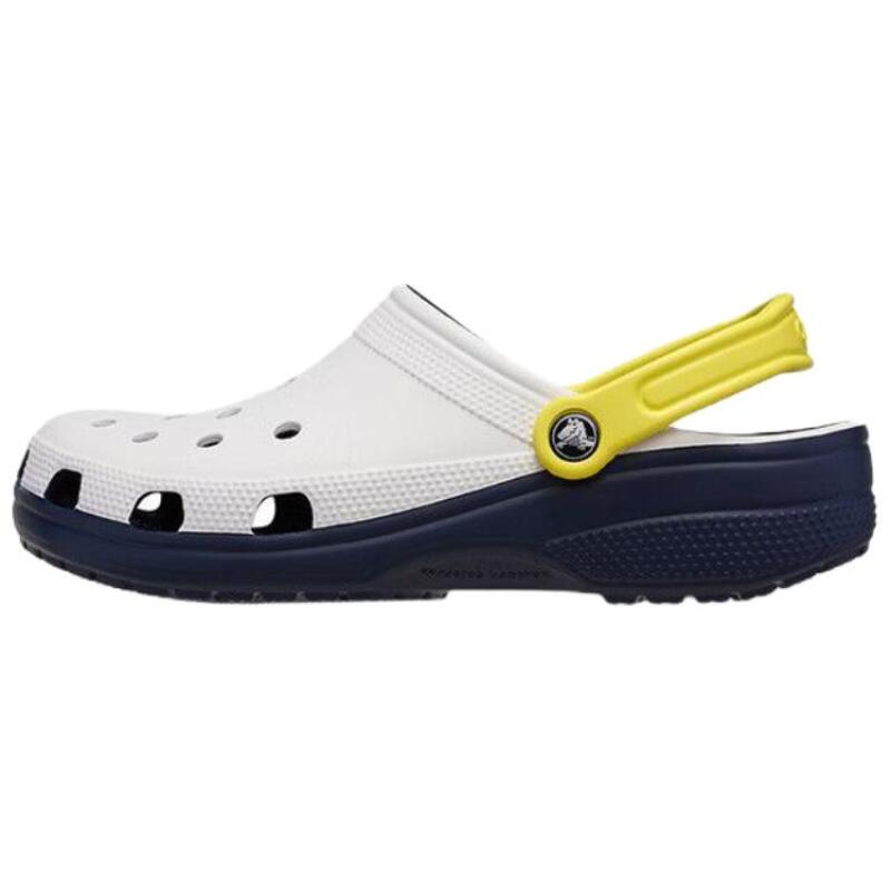 Crocs EVA Simple, Fashionable, Comfortable Trendy Outdoor Commuter Shoes Men's White