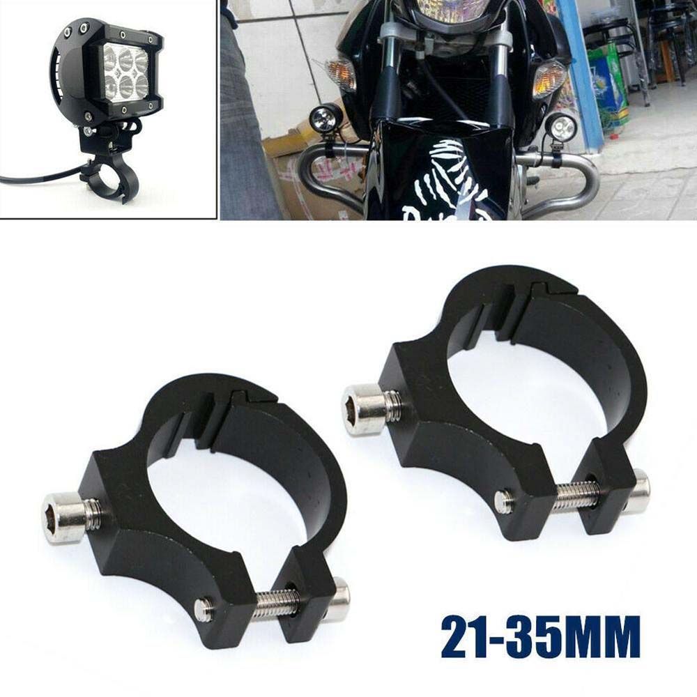 Bar Fog Light Brackets Light Holder Fork Mount Clamp Spotlight Mount Motorcycle Headlight Bracket
