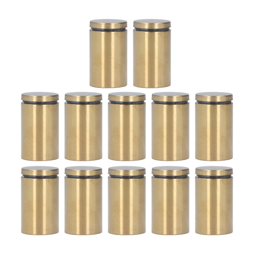 12Set Stainless Steel Standoff Screws Advertising Nails Wall Standoff Sign Holders Screws for Acrylic Support