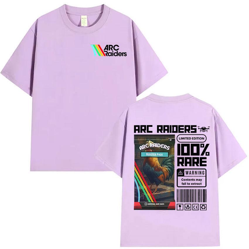 Hot Game Arc Raiders Graphic T Shirt Men Womens Vintage High Quality Fashion Tshirts Casual 100 Cotton Short Sleeve Tshirt