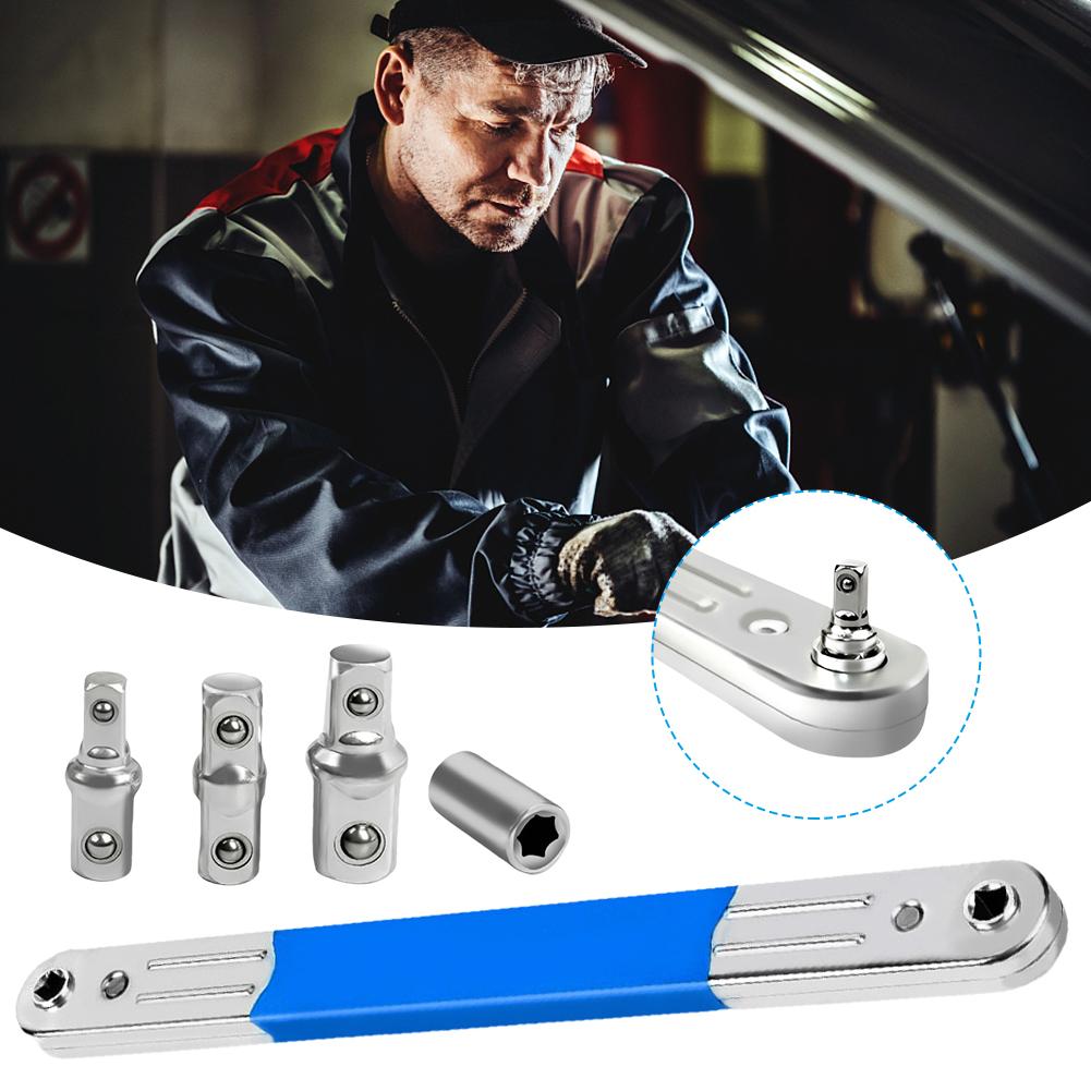 Ударный готовый смещенный удлинитель и 1/2 1/4 3/8 дюйма адаптер с квадратным приводом смещенный гаечный ключ-трещотка торцевой ключ для труднодоступных мест