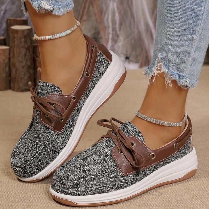 Rimocy Women's Comfortable Soft Loafers Lightweight Anti Slip Flat Shoes for Women Plus Size 43 Solid Color Casual Walking Shoes