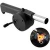 NEWOutdoor Barbecue Fan Hand-cranked Air Blower Portable BBQ Grill Fire Bellows Tools Picnic Camping Accessories Barbeque