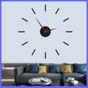 Creative Living Room Wall Clock, Nail Free, Silent DIY Clock, Minimalist Clock, Artistic Decoration, Wall Mounted Clock