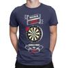 Classic Funny 100 Cotton Tshirt Darts Dartboard Tees Tops For Unisex