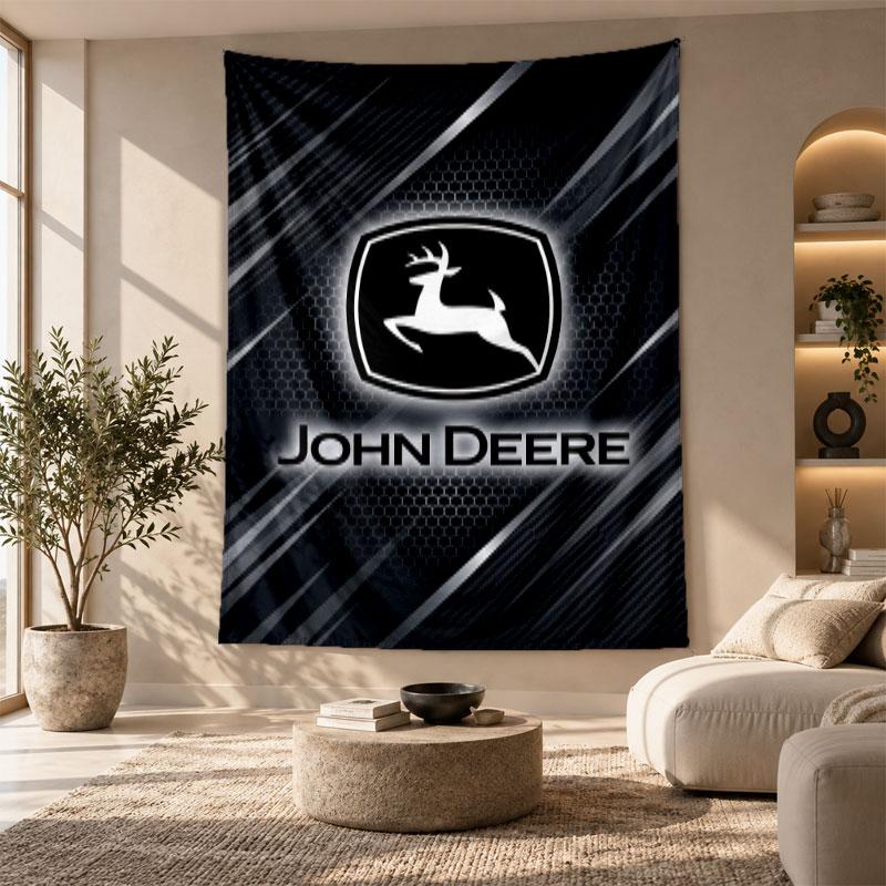 Decorative Tapestry,john deere Printed Wall Art, Lightweight Wall Hanging For Bedroom Background