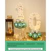 Floating Light-Up Number Balloons for Kids' 10th Birthday Decoration Scene