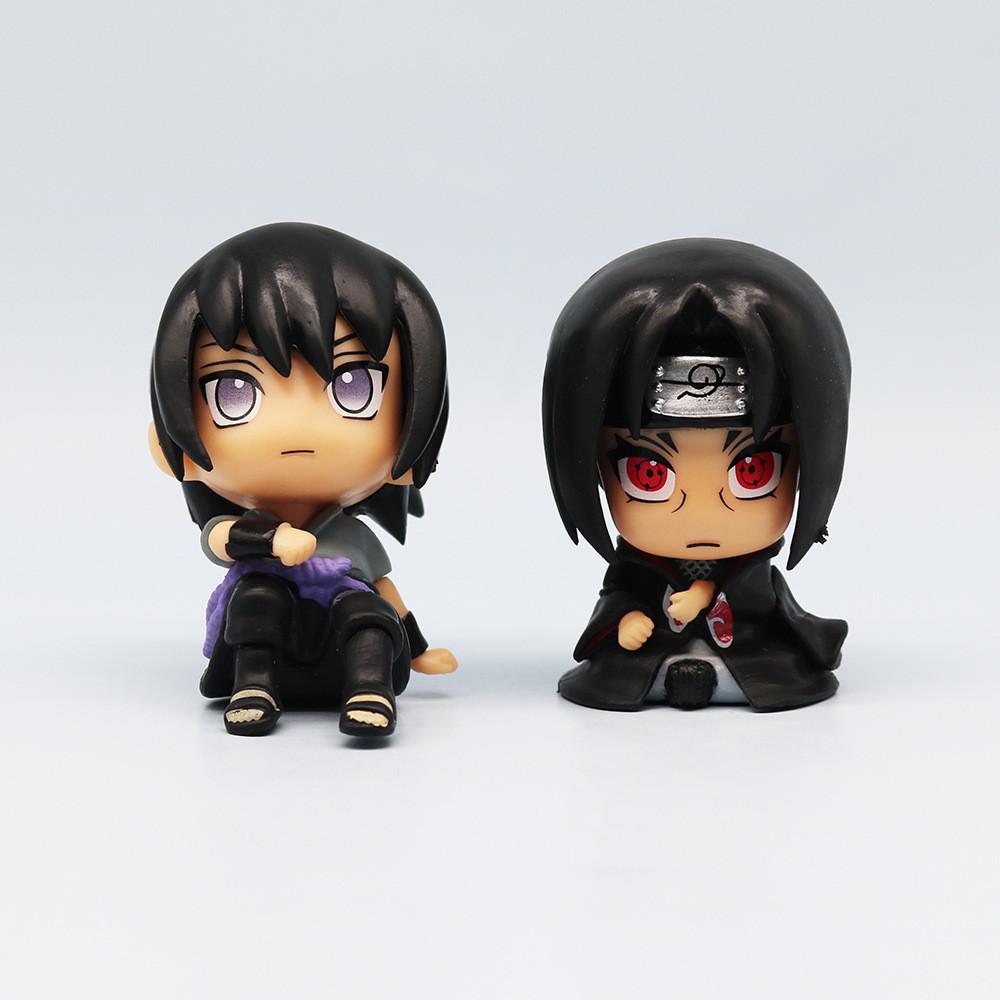 Наруто ПВХ сидящая фигурка для любителей аниме и украшения рабочего стола