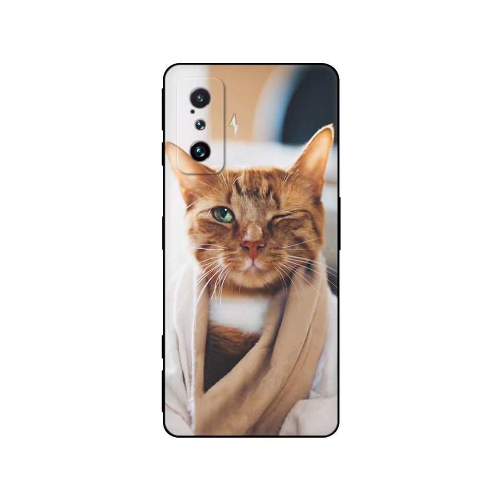 Чехол для Poco F4 GT, задняя крышка для Xiaomi POCO F4 GT 5G, чехол для телефона, мягкий силиконовый чехол из ТПУ, защитная сумка, бампер, черный чехол из ТПУ