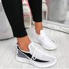 Women Vulcanized Woman Mesh Sneakers Female Lace Up Shoes Women's Round Toe Low Heels Ladies Comfortable Casual Footwear