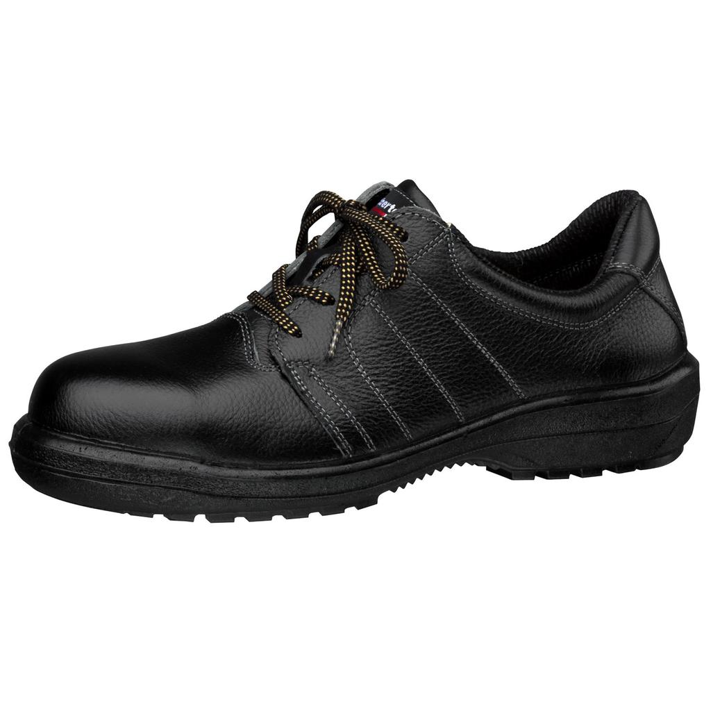 Электростатическая защитная обувь Rubber Tech JIS Standard Short Shoes Regular Work Wide Toebar RT712N Electrostatic Black cm [Midori Anzen] Anti-Slip 27.0