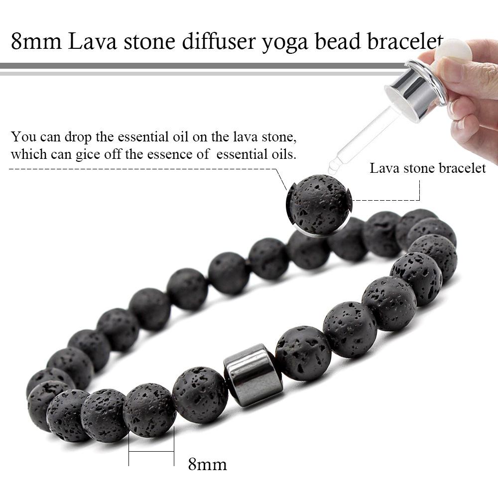 Модный браслет, микромагнитный браслет, браслет из натурального камня, женский браслет с магнитной терапией, ювелирные изделия