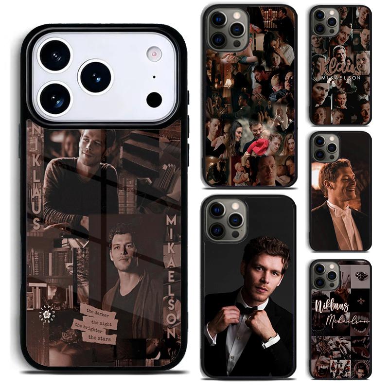 Чехол для телефона Клаус Майклсон Дневники Вампира для iPhone 17 16 15 Pro Max Air 14 13 12 11 Plus Ударопрочный чехол