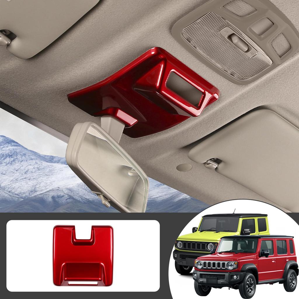 Накладка индикатора ремня безопасности Kylorune для Jimny и Custom Parts для Jimny (красный) Jimny, Nomad, Sierra, JB64/JB74W/JC74