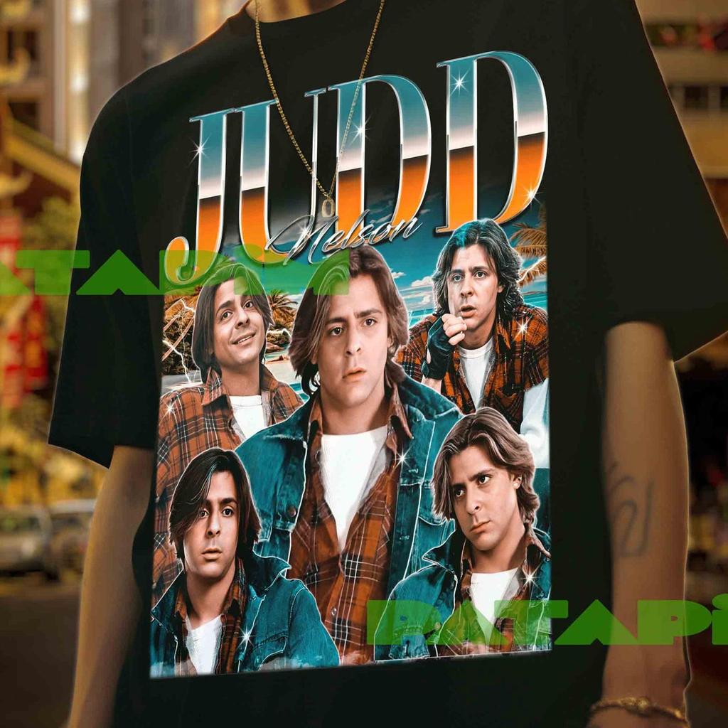 Judd Nelson Retro Graphic T-Shirt, Vintage Judd Nelson Streetwear Tee, Young Judd Nelson Clothing, Judd Nelson Film Gift