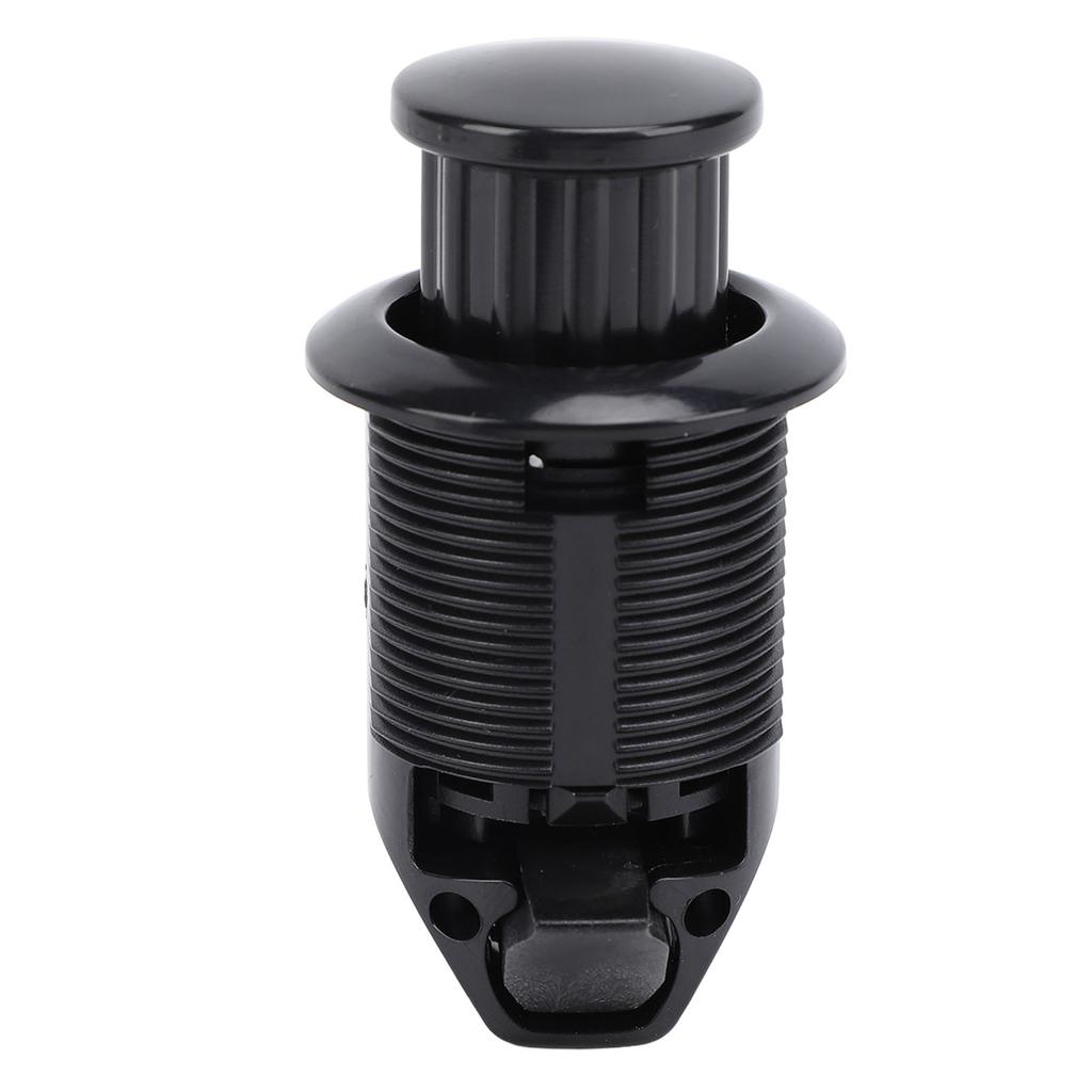 Кнопочная защелка Врезной тип Повышенная безопасность Без ключа Замок для шкафа для автодомов Яхт Автодомов Караванов Черный